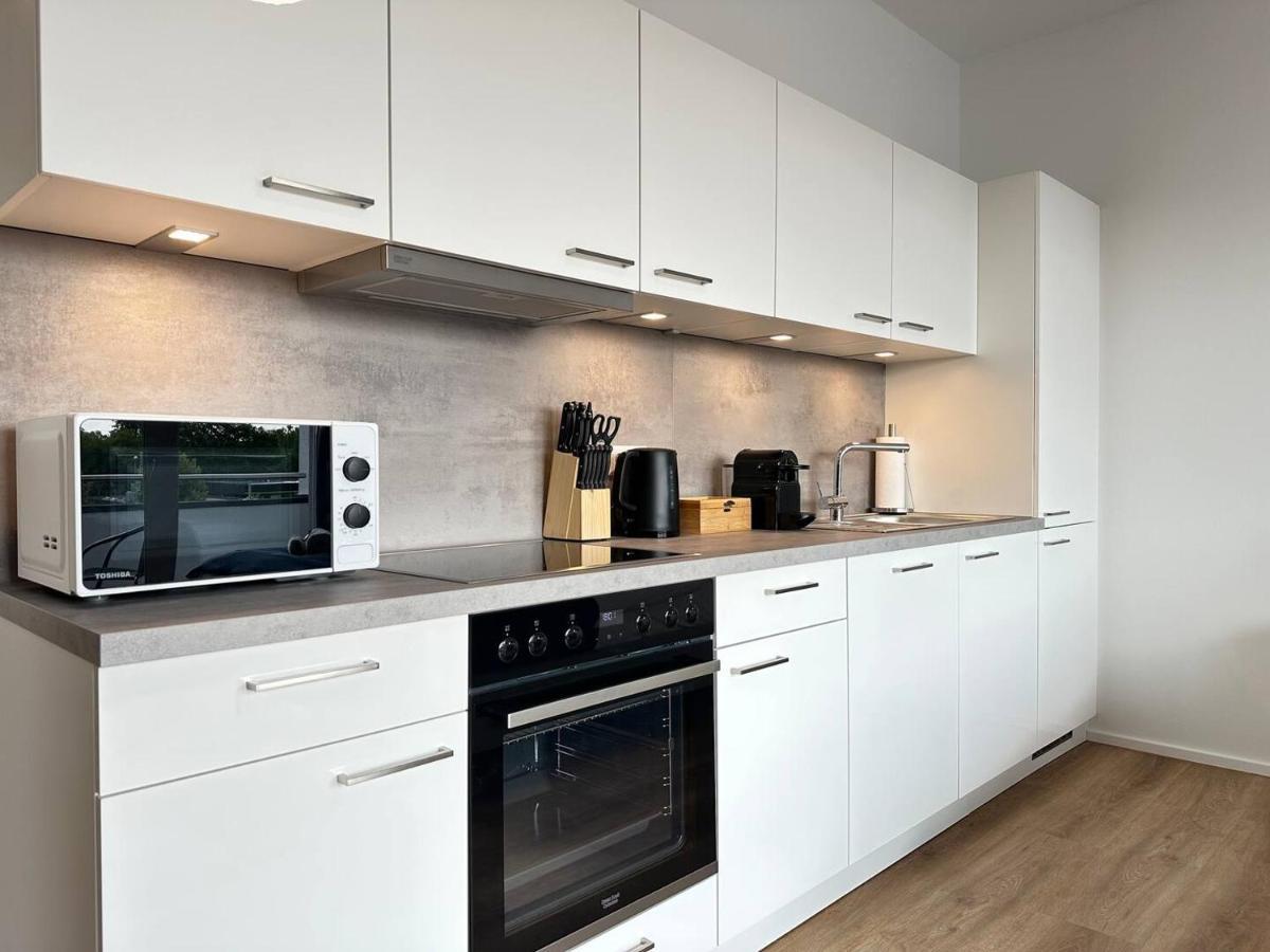 Suite4Me - Balkon I Kueche I Waschmaschine I Mainz-Kostheim ヴィースバーデン エクステリア 写真